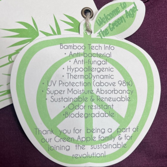 Green apple yoga flare legging pants - Picture 6 of 6